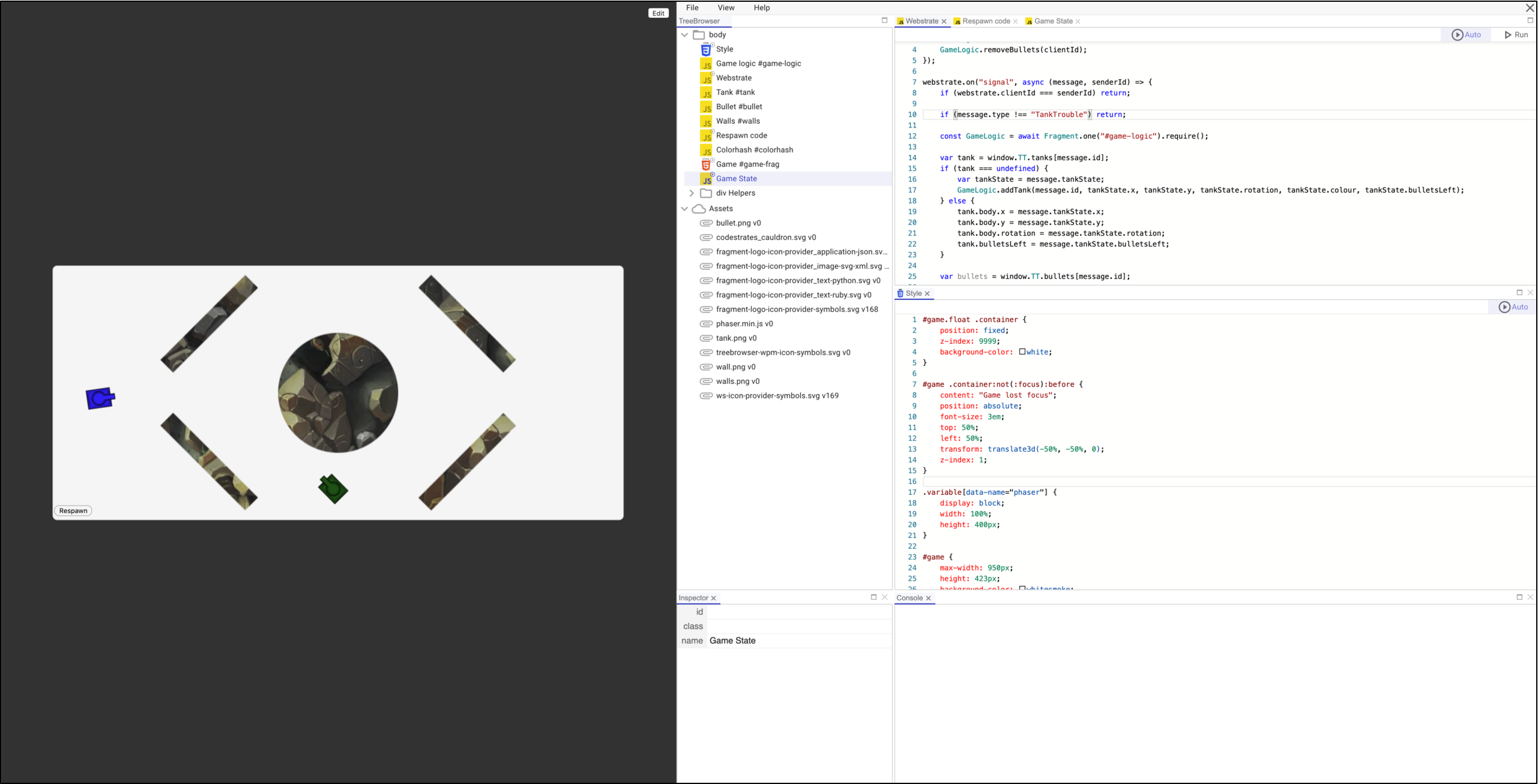 Codestrates screenshot